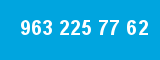 963 225 77 62 963 225 77 62